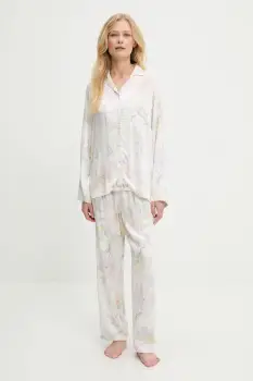 Answear Lab pijama culoarea bej imagine