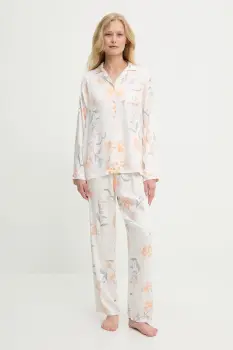 Answear Lab pijama culoarea portocaliu imagine