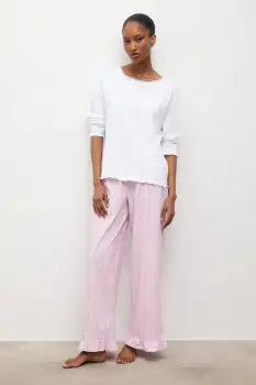 Answear.LAB pijama culoarea roz imagine