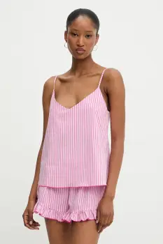 Answear Lab pijama culoarea roz imagine