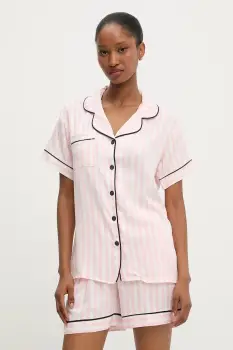 Answear Lab pijama culoarea roz imagine