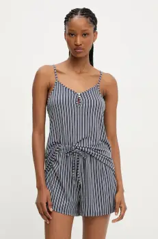 Answear Lab pijama femei, culoarea albastru marin imagine