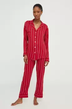 Answear Lab pijama femei, culoarea rosu imagine