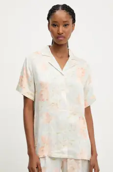 Answear Lab pijama femei, culoarea roz imagine