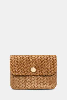 Answear.LAB portofel de piele culoarea maro imagine