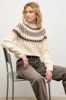 Answear.LAB pulover de lana culoarea bej imagine