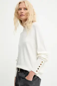 Answear.LAB pulover de lana culoarea bej, light imagine