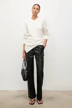 Answear.LAB pulover de lana culoarea bej, light imagine