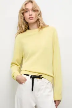 Answear.LAB pulover de lana culoarea galben, light imagine