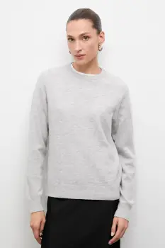 Answear.LAB pulover de lana culoarea gri, light imagine