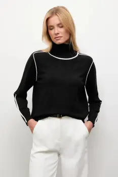 Answear.LAB pulover de lana culoarea negru imagine