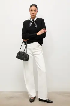 Answear.LAB pulover de lana culoarea negru, light imagine