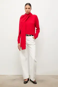 Answear.LAB pulover de lana culoarea rosu, light imagine