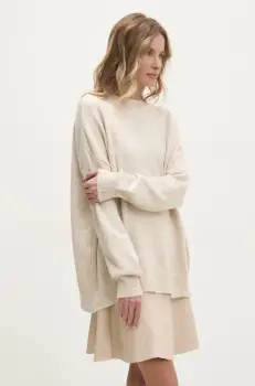 Answear Lab pulover femei, culoarea albastru marin imagine