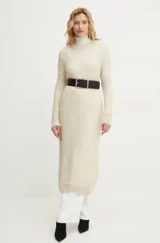 Answear Lab pulover femei, culoarea bej imagine