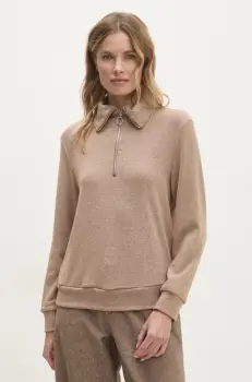 Answear Lab pulover femei, culoarea bej, light imagine