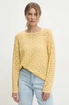 Answear Lab pulover femei, culoarea galben, light imagine