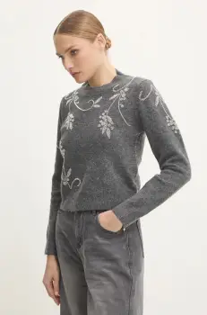 Answear Lab pulover femei, culoarea gri imagine