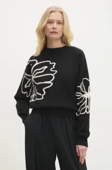 Answear Lab pulover femei, culoarea negru imagine