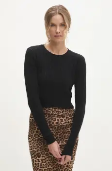 Answear Lab pulover femei, culoarea negru imagine