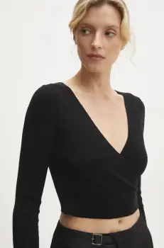 Answear Lab pulover femei, culoarea negru imagine