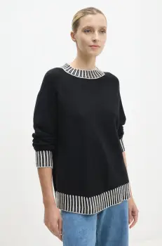 Answear Lab pulover femei, culoarea negru, light imagine