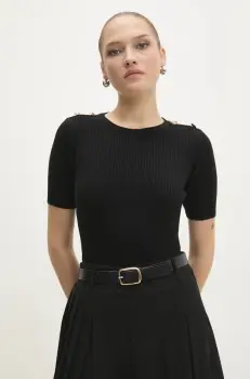 Answear Lab pulover femei, culoarea negru, light imagine