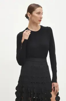 Answear Lab pulover femei, culoarea negru, light imagine