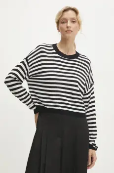 Answear Lab pulover femei, culoarea negru, light imagine