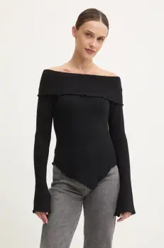 Answear Lab pulover femei, culoarea negru, light imagine