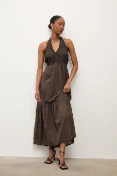 Answear.LAB Rochie babydoll din bumbac imagine