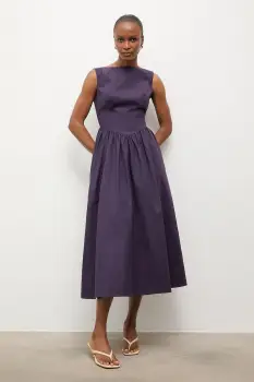 Answear.LAB rochie bumbac Unscripted Collection imagine