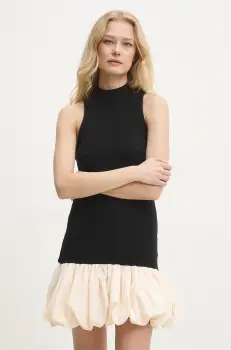 Answear Lab rochie culoarea alb, mini, mulata imagine