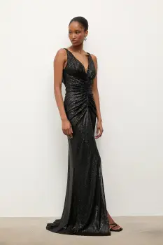 Answear.LAB rochie culoarea negru imagine