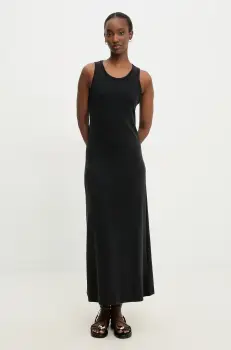 Answear Lab rochie culoarea negru, maxi, drept imagine