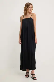 Answear Lab rochie culoarea negru, maxi, drept imagine