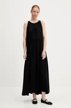 Answear Lab rochie culoarea negru, maxi, evazati imagine