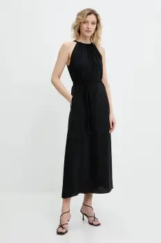 Answear Lab rochie culoarea negru, maxi, evazati imagine