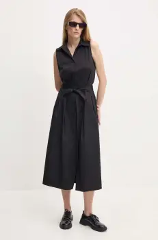 Answear Lab rochie culoarea negru, midi, evazati imagine