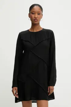 Answear Lab rochie culoarea negru, mini, dreapta imagine