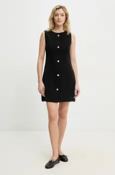 Answear Lab rochie culoarea negru, mini, drept imagine