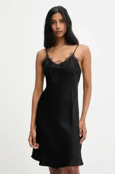 Answear.LAB rochie culoarea negru, mini, drept imagine