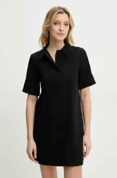 Answear Lab rochie culoarea negru, mini, evazati imagine