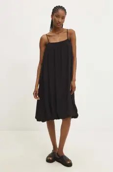 Answear Lab rochie culoarea negru, mini, evazati imagine