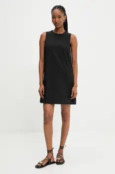 Answear Lab rochie culoarea negru, mini, evazati imagine