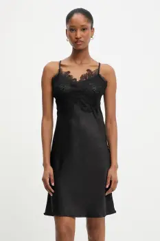 Answear Lab rochie culoarea negru, mini, evazati imagine