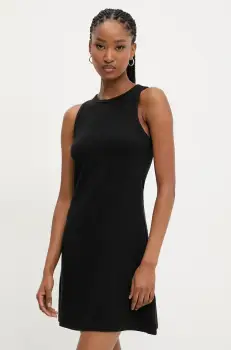 Answear Lab rochie culoarea negru, mini, mulata imagine