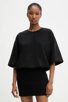 Answear.LAB rochie culoarea negru, mini, mulata imagine