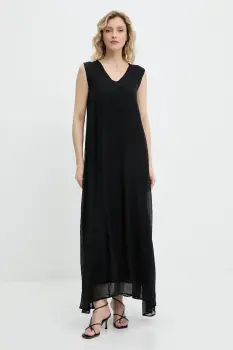 Answear Lab rochie culoarea rosu, maxi, evazati imagine