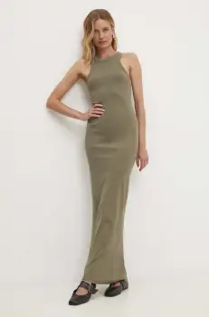 Answear Lab rochie culoarea verde, maxi, mulata imagine